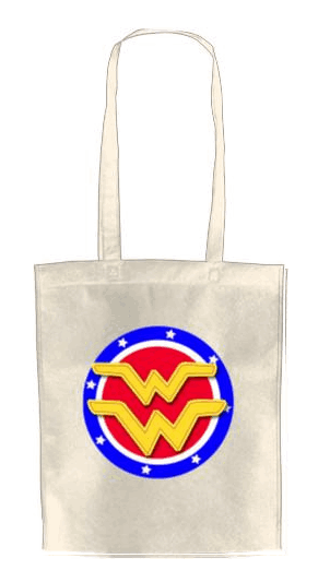 ЭКО-сумка для шопинга Wonder Woman лого 2 (2538327841-wonder-woman-logo-2)