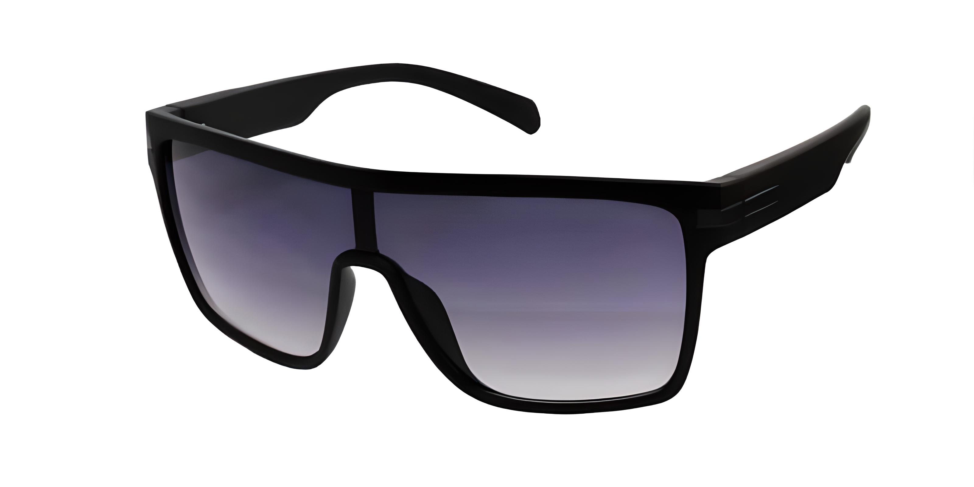 Окуляри-маска сонцезахисні Чорний (А - 168)