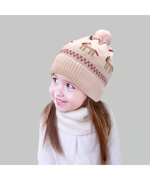 Шапка детская Elf Юникорн р. 46 Розовый/Мокко (OK001793)