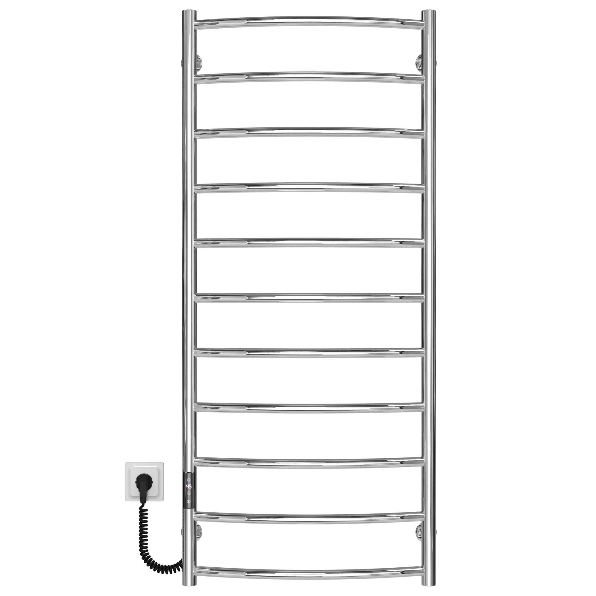 Полотенцесушитель электрический Deffi Классик П11 JD03 левое подключение нержавеющая сталь 500x1200 мм Хром (C.DK.120.50.11.ECL1)