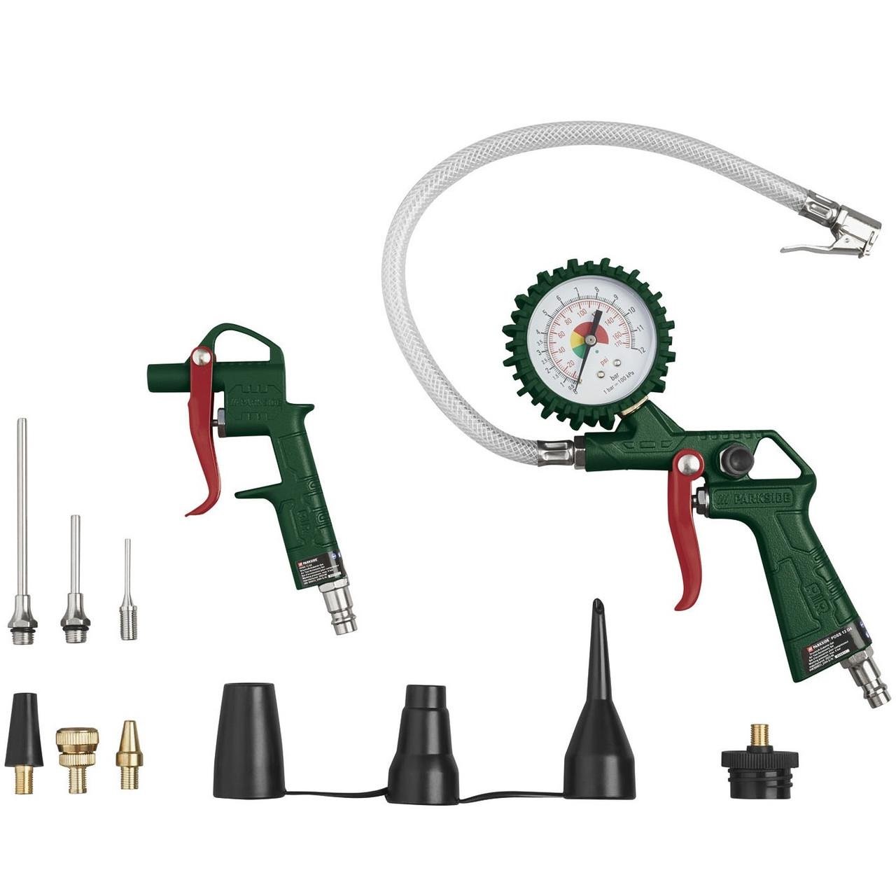 Набор пневматических инструментов PARKSIDE PDSS 13 D4 (2058822655)