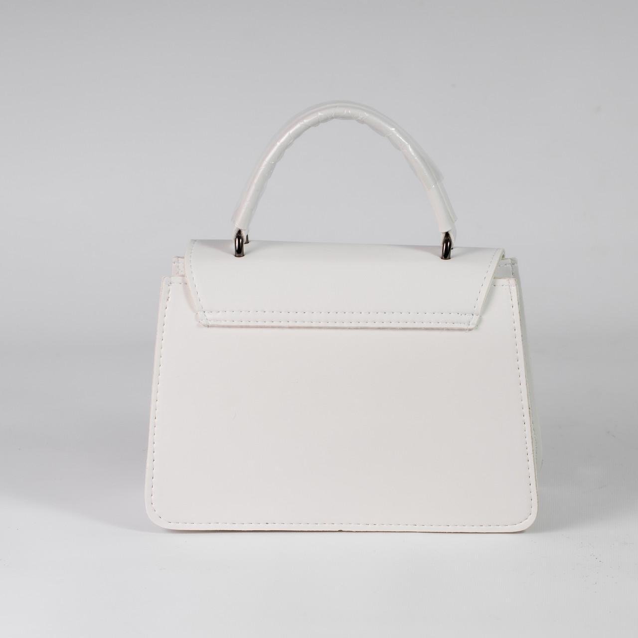 Сумка женская кросс-боди XENIA № 08-24 Белый - фото 2