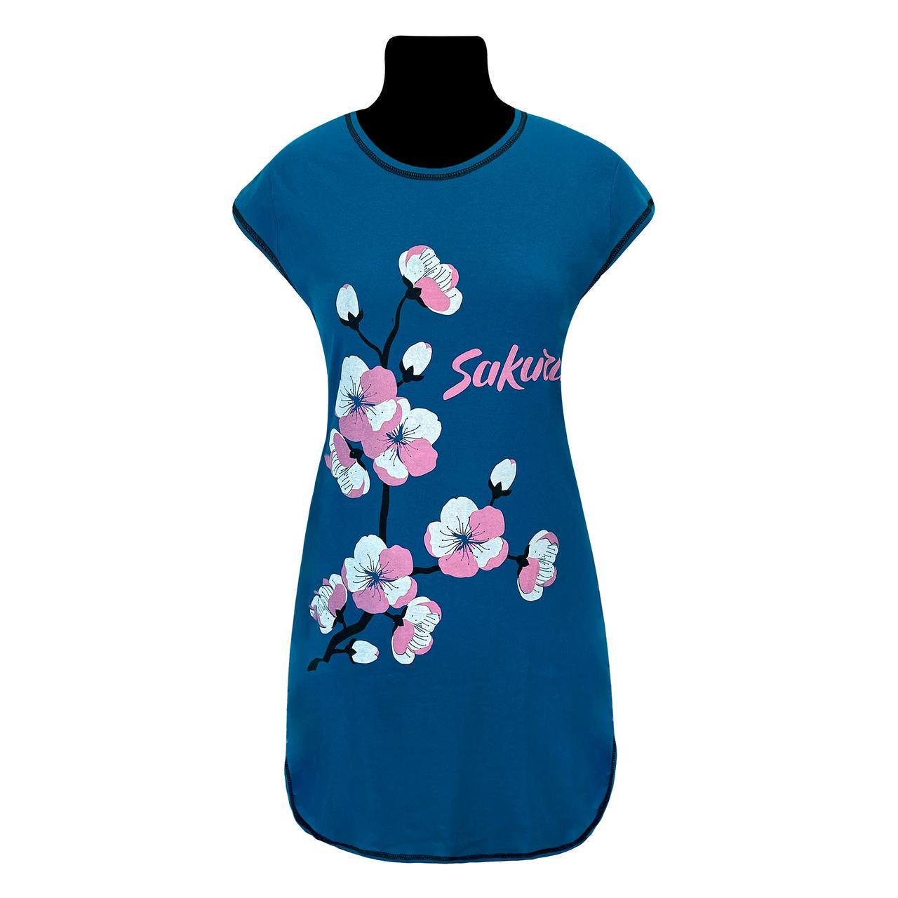 Туніка жіноча літня 0289 р. 52/54 Смарагдовий (1773563421) - фото 1