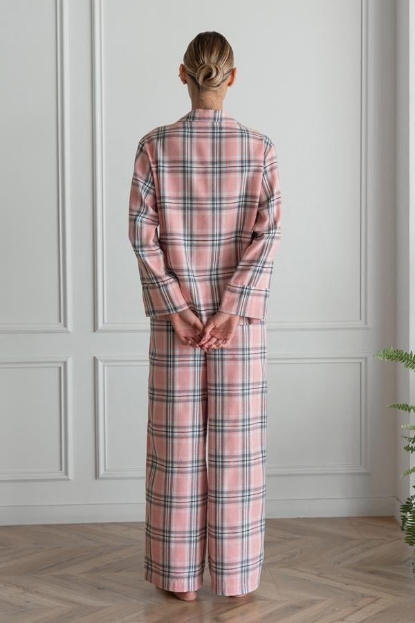 Піжамний костюм Zephyr з брюками фланелевий XL/XXL (29517760) - фото 3
