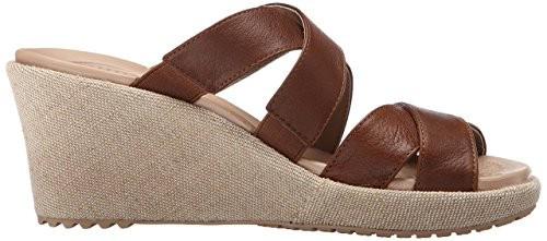 Босоножки Crocs A-Leigh Crisscross Wedge р. W10/EUR 41-42 Hazelnut (7184903) - фото 4