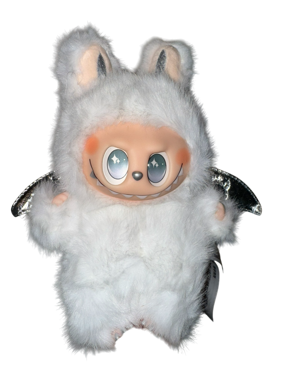 Мягкая игрушка брелок-подвеска монстр Дракон Лабубу 20 см Белый (2797715838) - фото 6 Мягкая игрушка брелок-подвеска монстр Дракон Лабубу 20 см Белый (2797715838) - фото 6