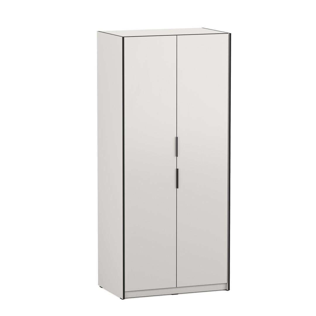 Шкаф распашной с трубой для одежды Moreli F-0012 Белый (F-0012-white)