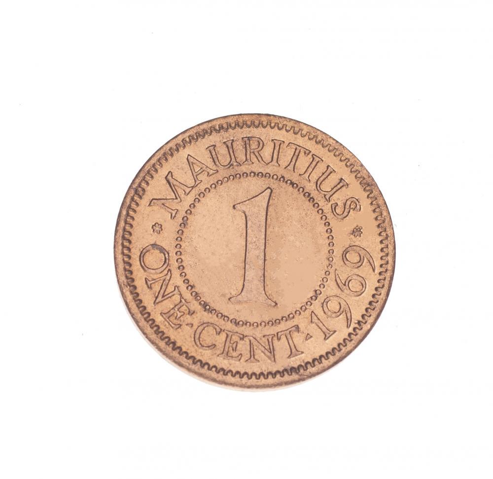 Коллекционная монета Маврикий 1 цент 1969 F-VF (15390641) Коллекционная монета Маврикий 1 цент 1969 F-VF (15390641)