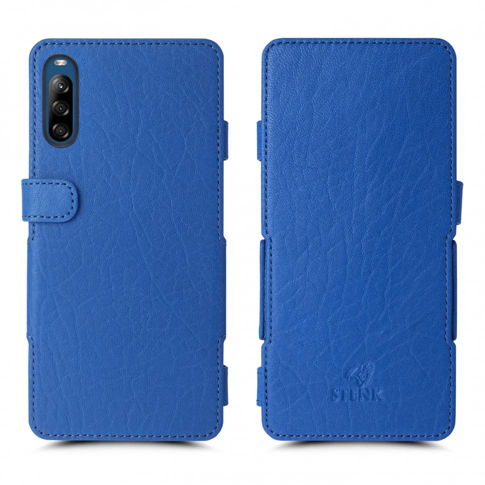 Чехол книжка Stenk Prime для Sony Xperia L4 Ярко-синий (67012)