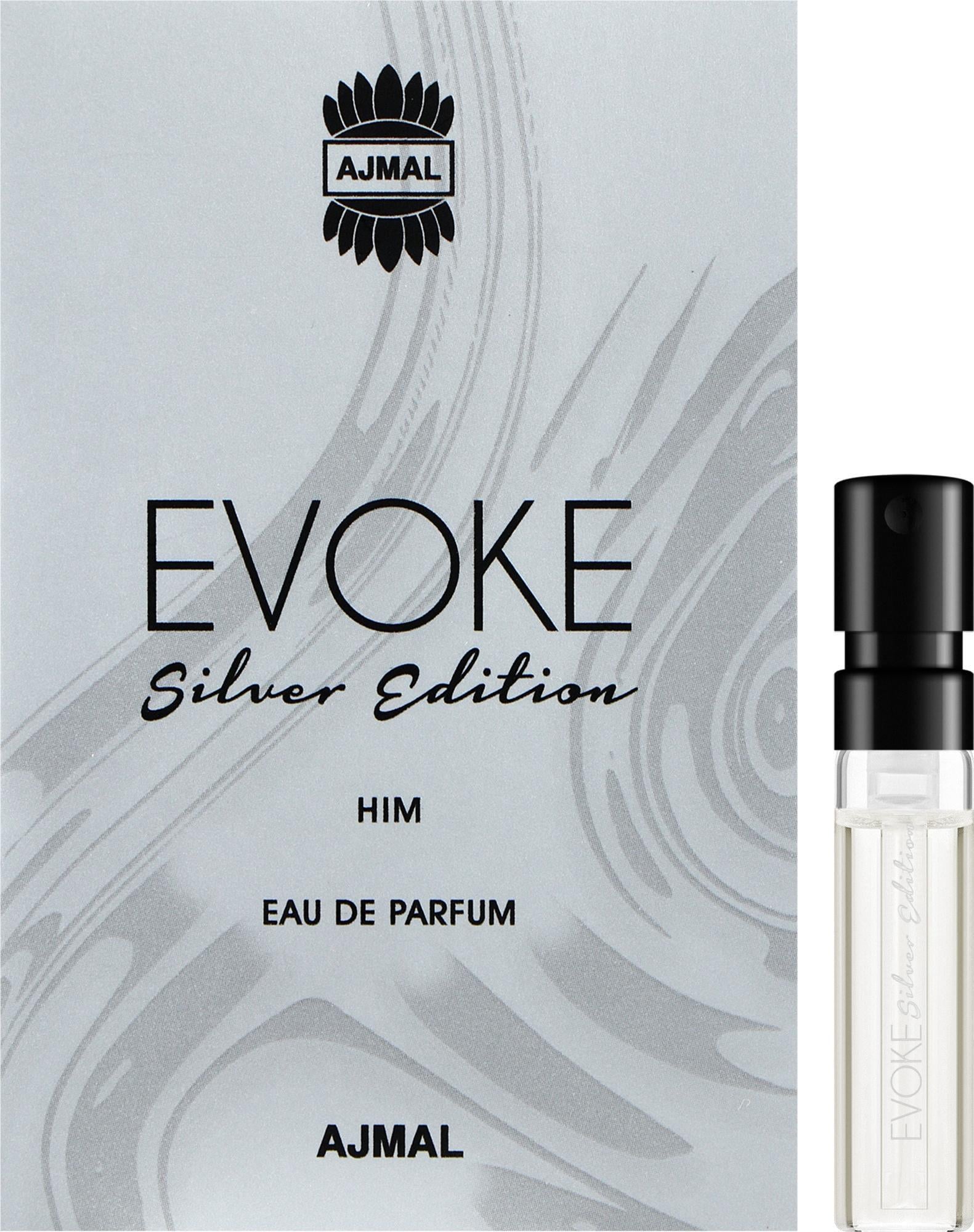 Парфюмированная вода для мужчин Ajmal Evoke Silver Edition 1,5 мл пробник (404996)