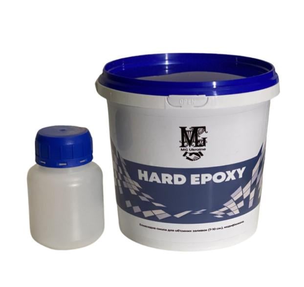 Епоксидка HARD EPOXY прозора для заливки 3D стільниць із затверджувачем 7кг (27507106) Епоксидка HARD EPOXY прозора для заливки 3D стільниць із затверджувачем 7кг (27507106)