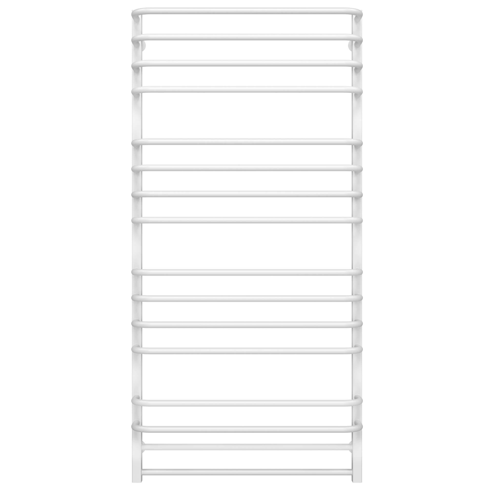 Полотенцесушитель водяной Deffi Lux П16 боковое левое подключение нержавеющая сталь 700х1500 мм Белый (A.LU.150.70.16.W.B)