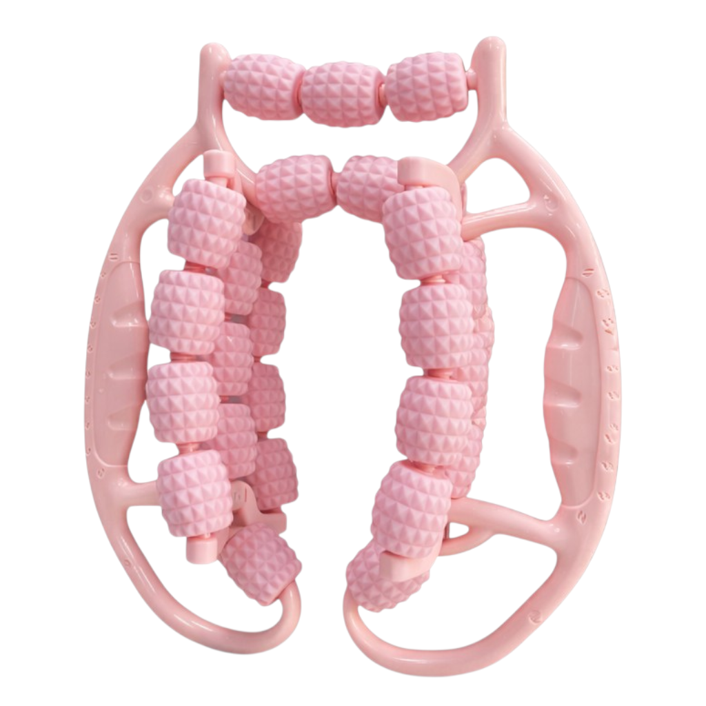 Масажер роликовий антицелюлітний для тіла та ніг 360° з ручками (2901849959)