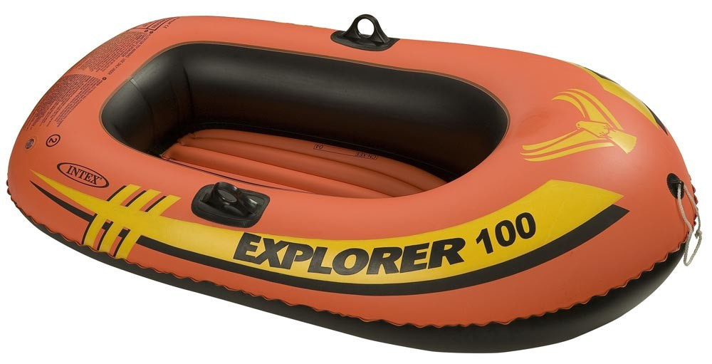 Лодка надувная Intex 58329 Explorer 100 одноместная (003676)
