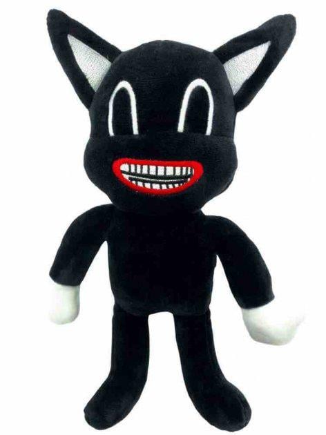 Мягкая игрушка Cartoon Cat SCP Сиреноголовый 30 см Черный с красным ртом (1001550)