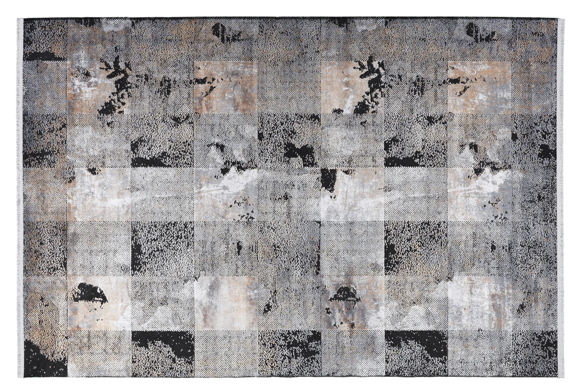 Ковер Babil Bx10A 0,8х1,5 м Grey/Gold (4734-10)