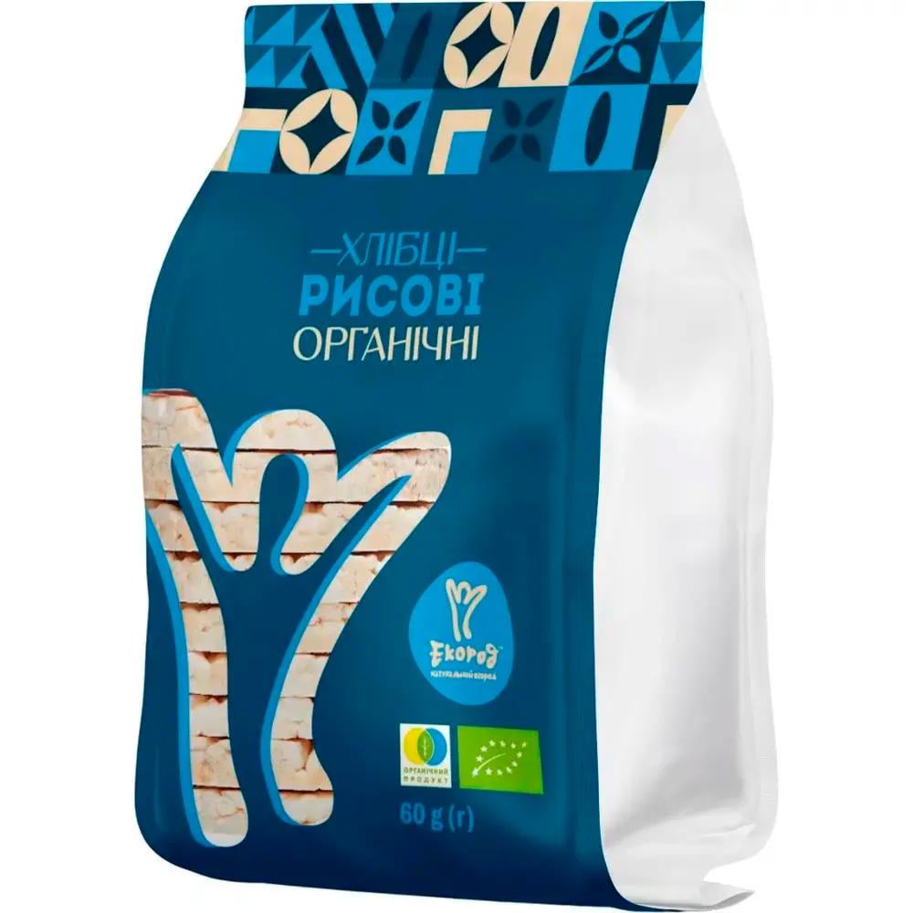Хлебцы рисовые органические Экород без глютена 60 г
