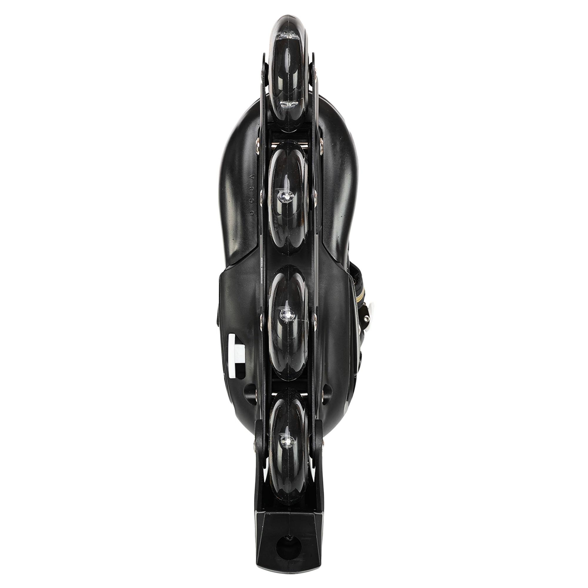 Роликовые коньки Banwei BW-129 раздвижные колеса светящиеся р. 31-34 Черный (BW-129_Черный_S_(31-34) - фото 6 Роликовые коньки Banwei BW-129 раздвижные колеса светящиеся р. 31-34 Черный (BW-129_Черный_S_(31-34) - фото 6