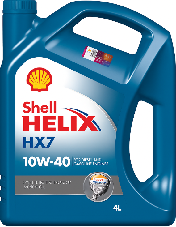 Моторна олива Shell Helix HX7 10W-40 4 л (550053737) - фото 4 Моторна олива Shell Helix HX7 10W-40 4 л (550053737) - фото 4