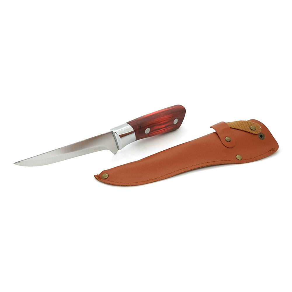 Нож для мяса деревянная ручка с чехлом L 260х20 мм (YUT_V111294)