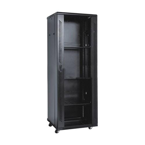 Шафа серверна Kingda 19" 27U 600x800 мм RAL 9004 (KD-002-6827)