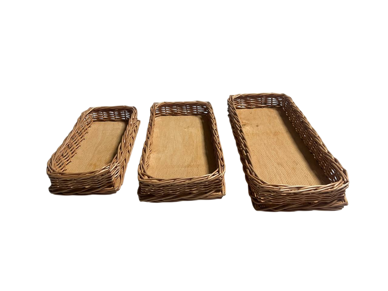 Набір плетених лотків Сімейний Затишок 3 шт.
