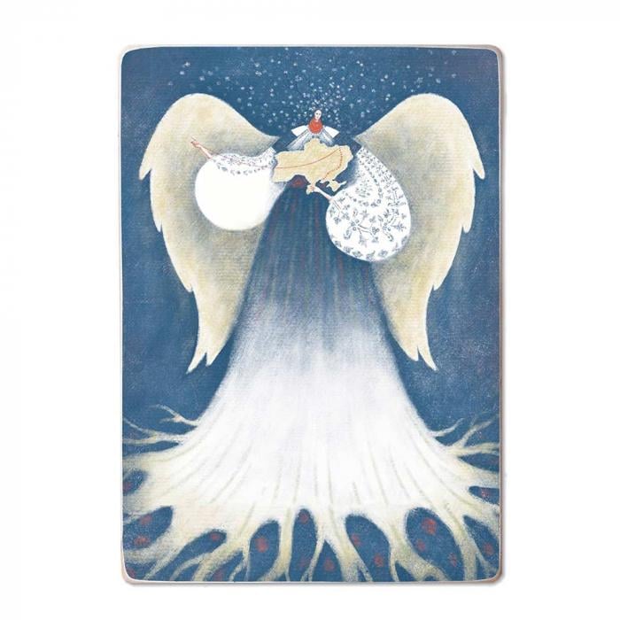 Постер деревянный на стену Ангел А4 (AA-0164536)