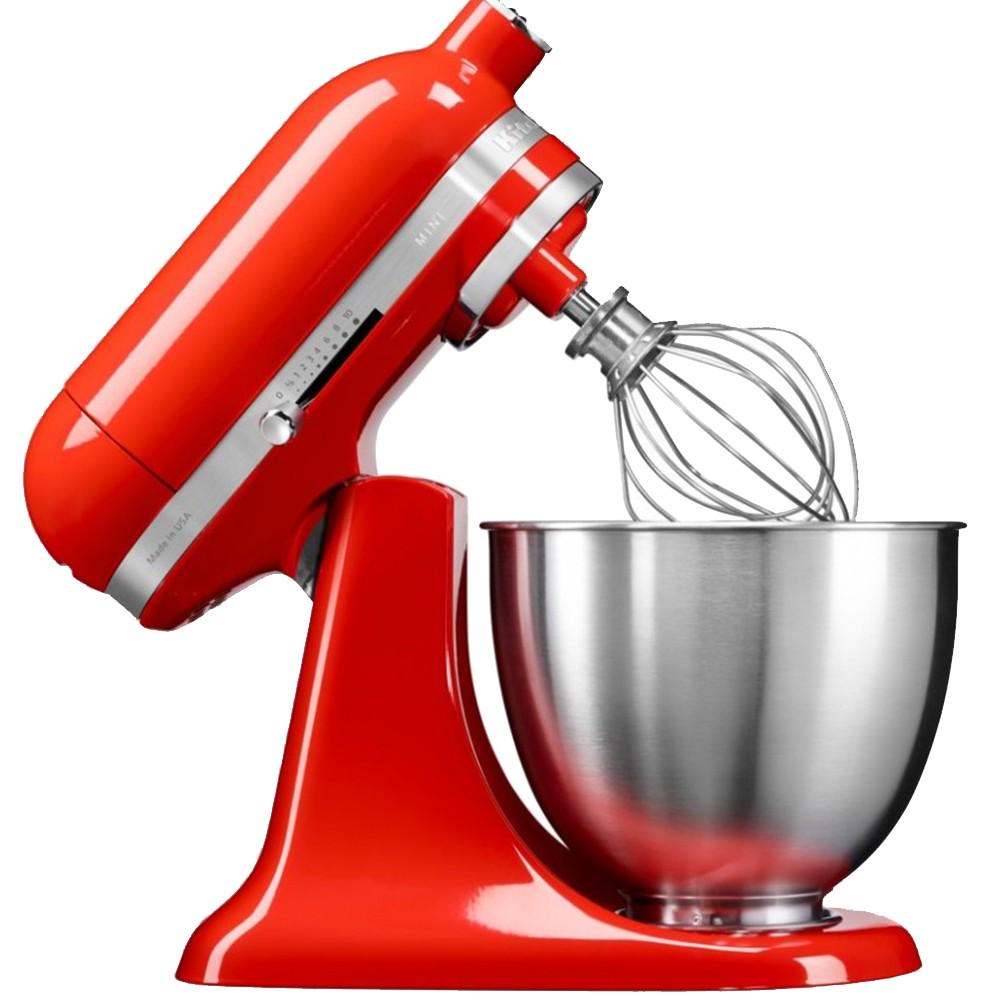 Миксер KitchenAid Artisan MINI 3,3 л с открытым блоком Карамельне яблуко (5KSM3311XECA) - фото 3