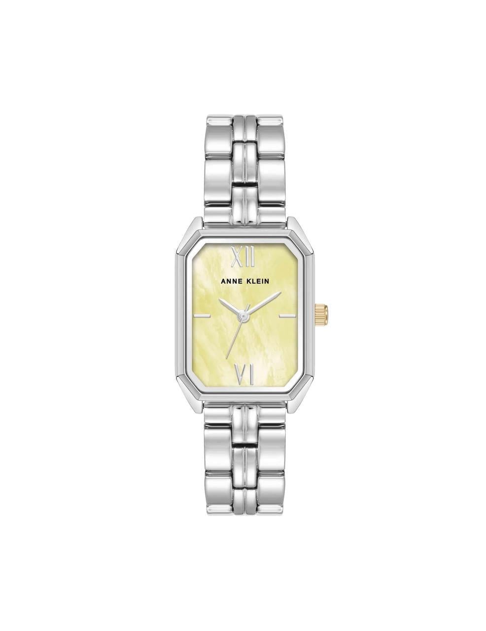 Наручные часы женские Anne Klein AK/3775YLSV с серебристым циферблатом и стальным браслетом
