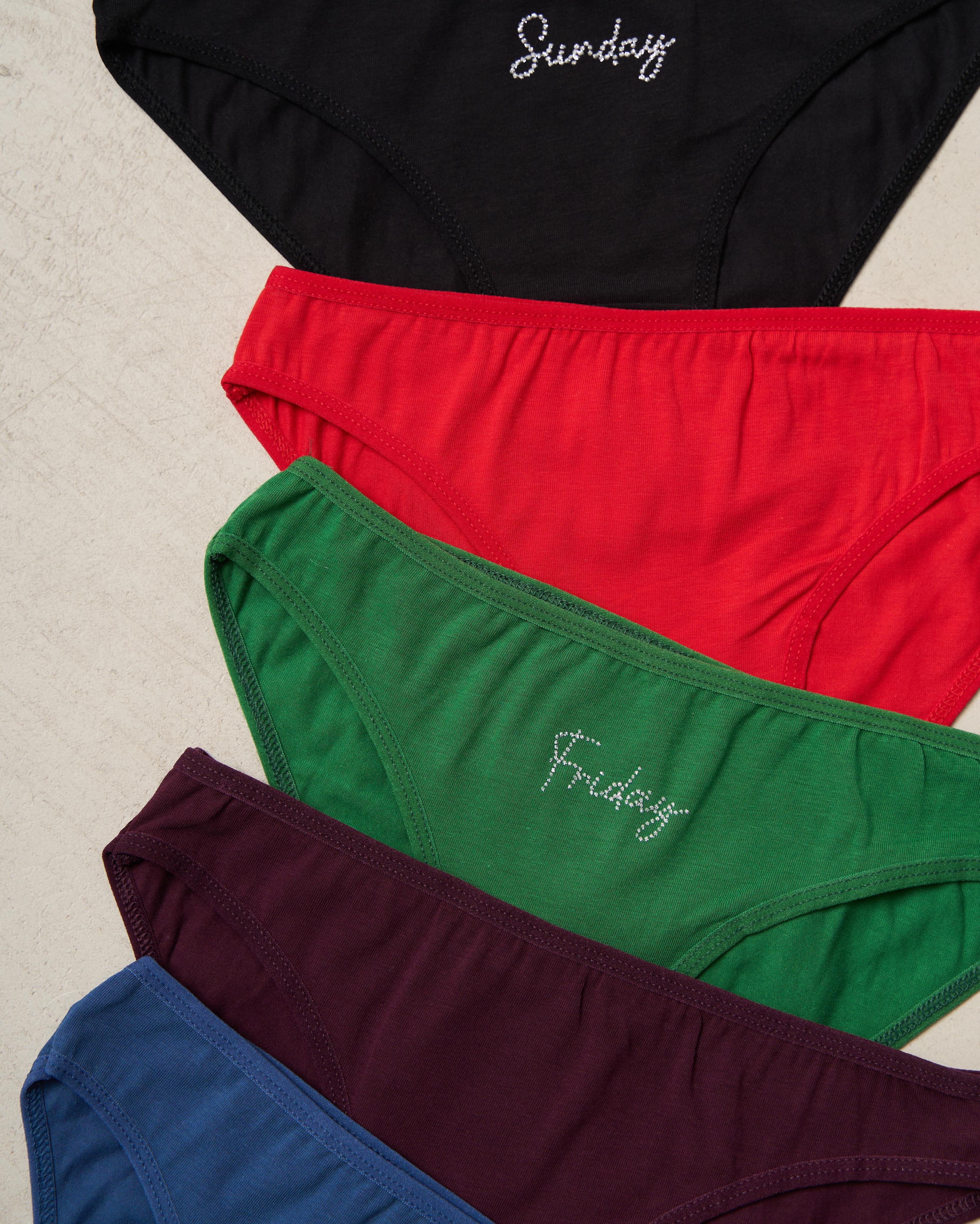 Набор трусиков женских неделек 7 шт. L (713160) - фото 3