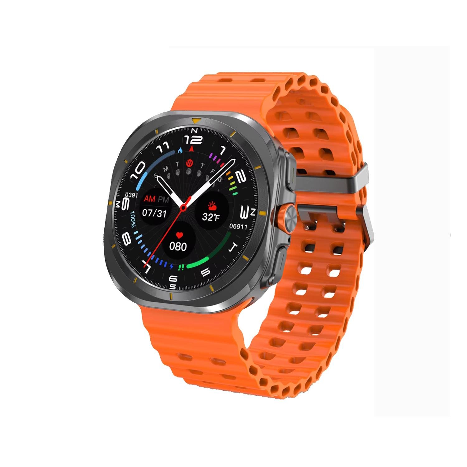 Смарт-годинник Smart Watch Ultra 7 W7 AMOLED Orange (23866730)