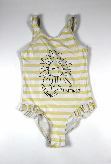 Купальник PRIMARK 7119506 Смужки 110 см Жовтий