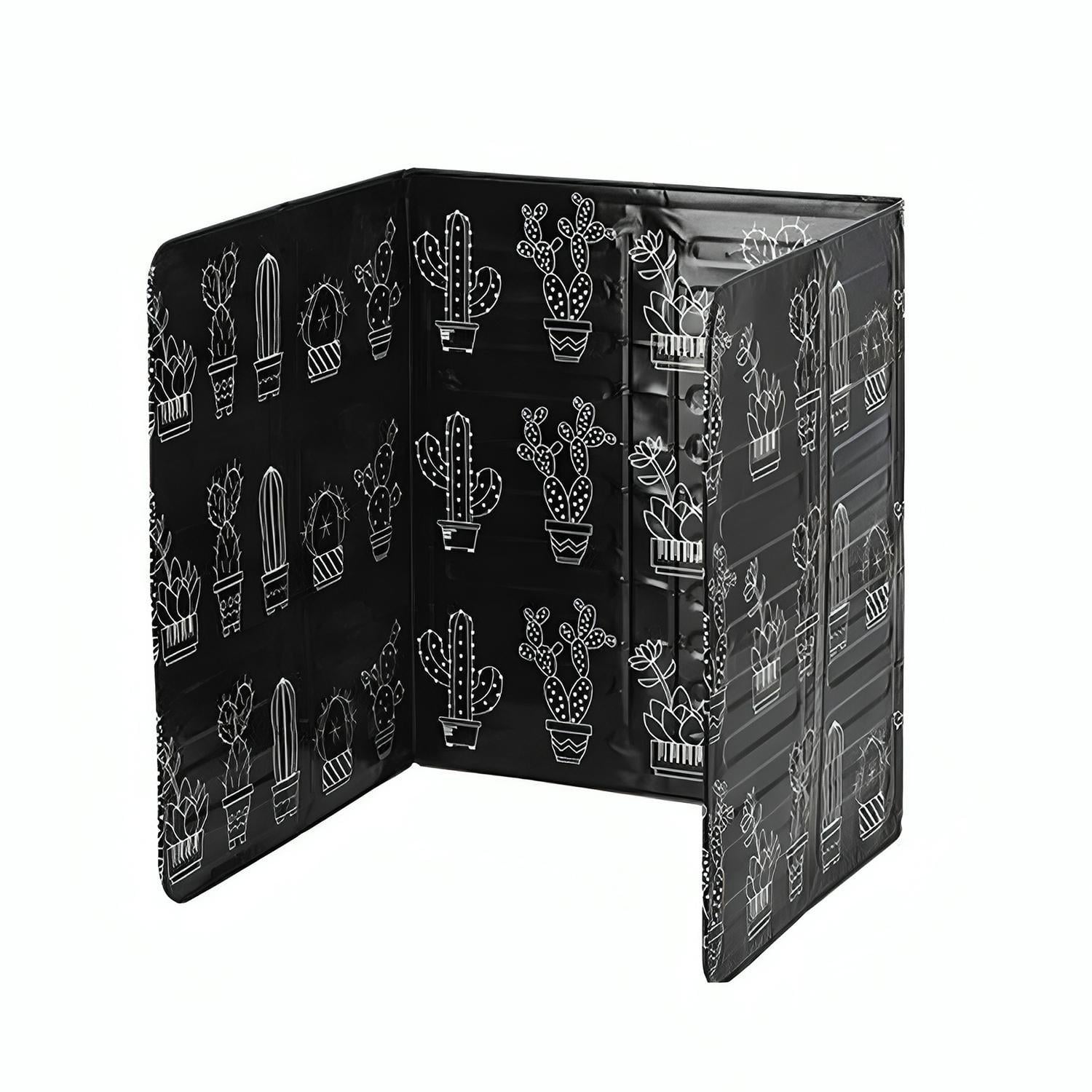 Панель экран для газовой плиты от брызг Кактусы защитная складная