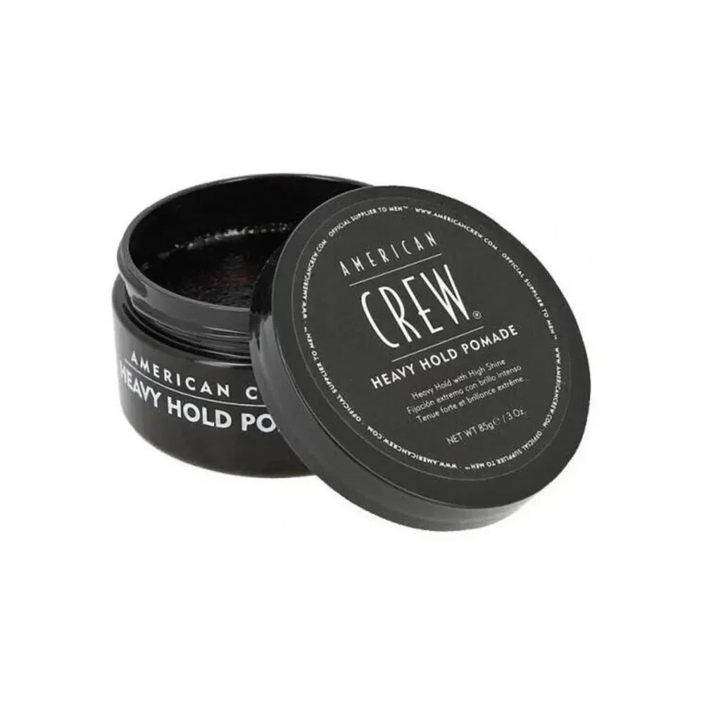 Помада для волос American Crew Heavy Hold Pomade экстрасильная фиксация высокий блеск 85 г