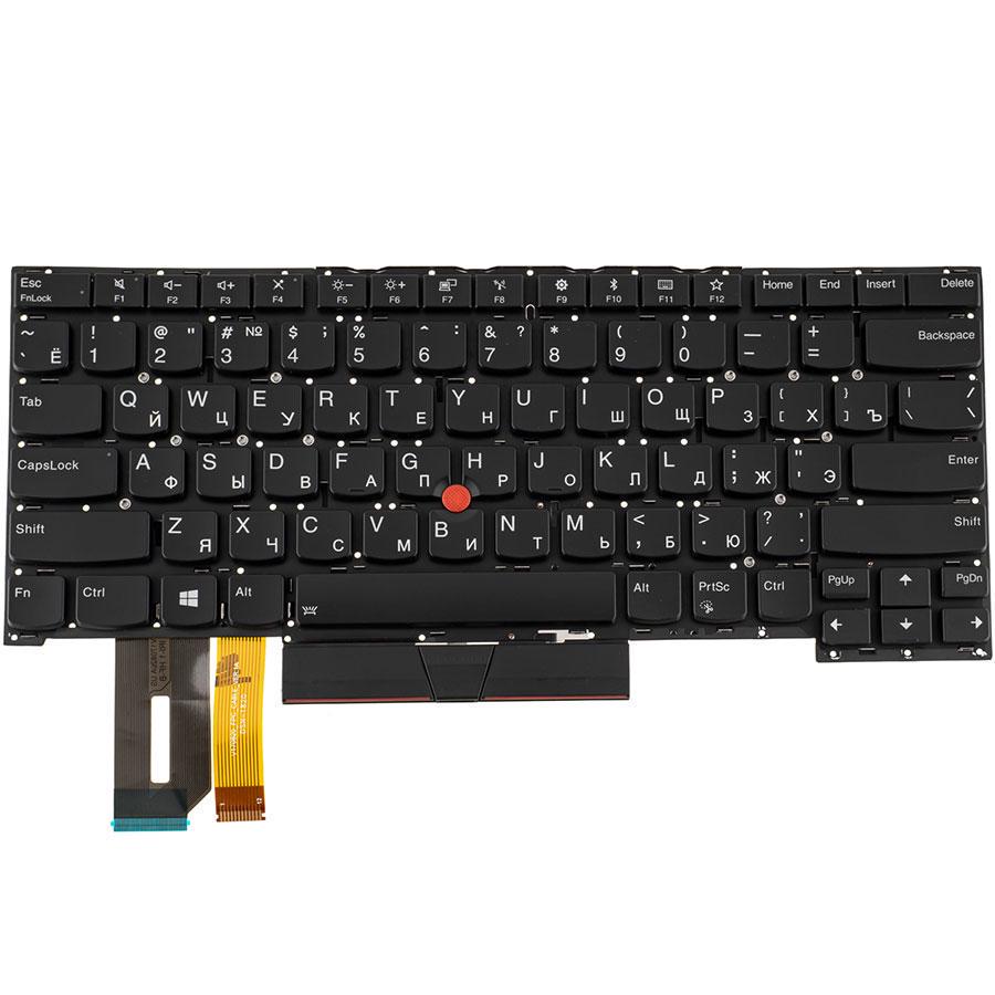 Клавиатура для ноутбука Lenovo ThinkPad P1 Gen 3 без кадра/подсветка клавиш Черный (182973)