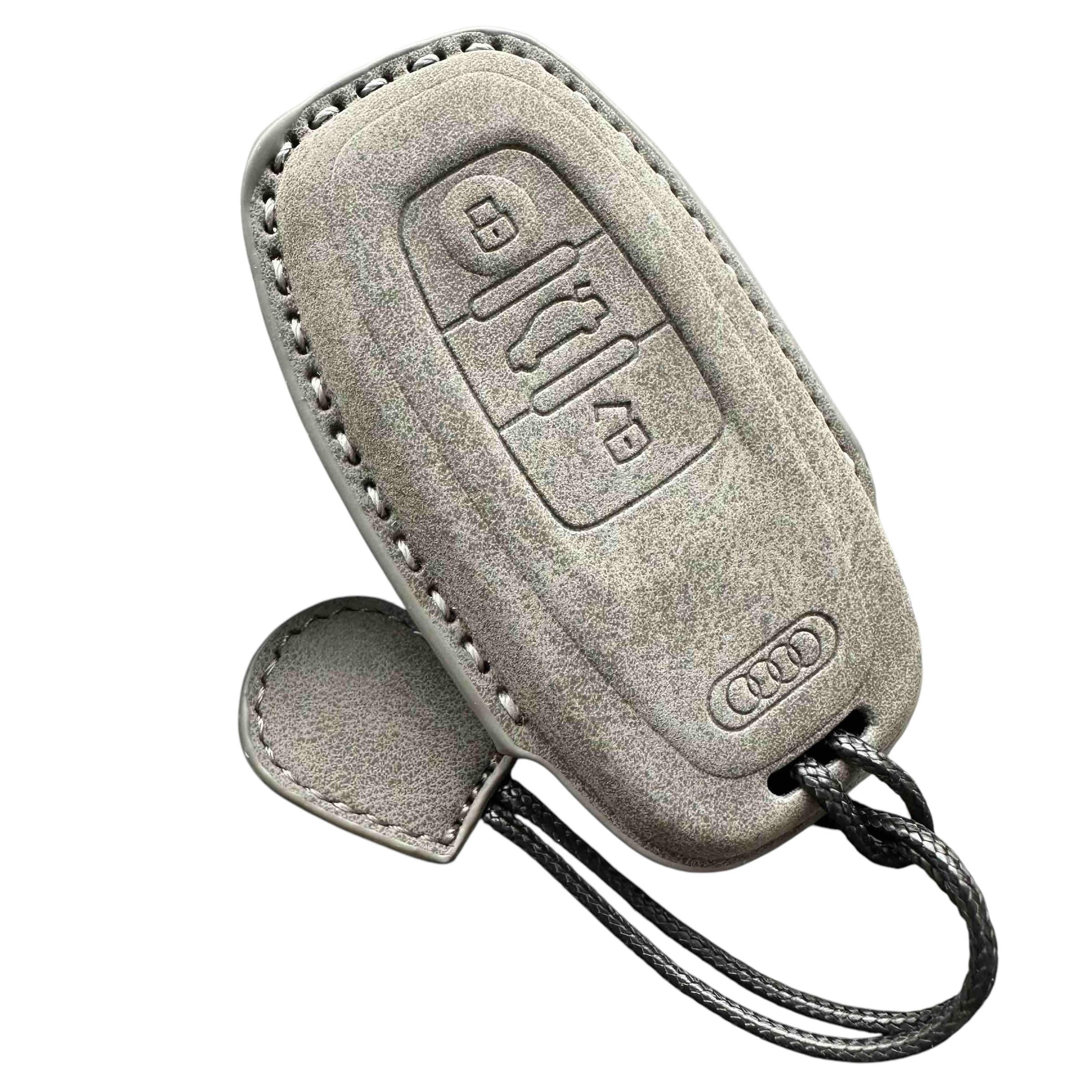 Чехол кожаный для ключа Audi (au3mfa)