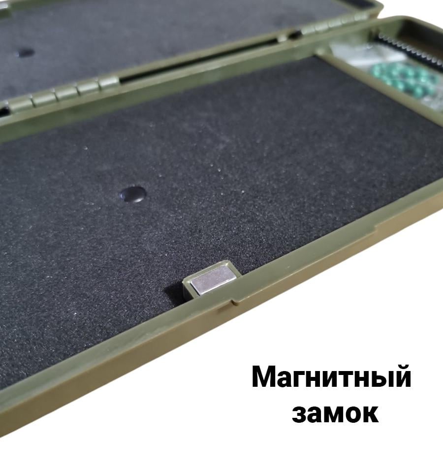 Поводочница на магнитах World4Carp Magnetic Rig Box Long (w156) - фото 5