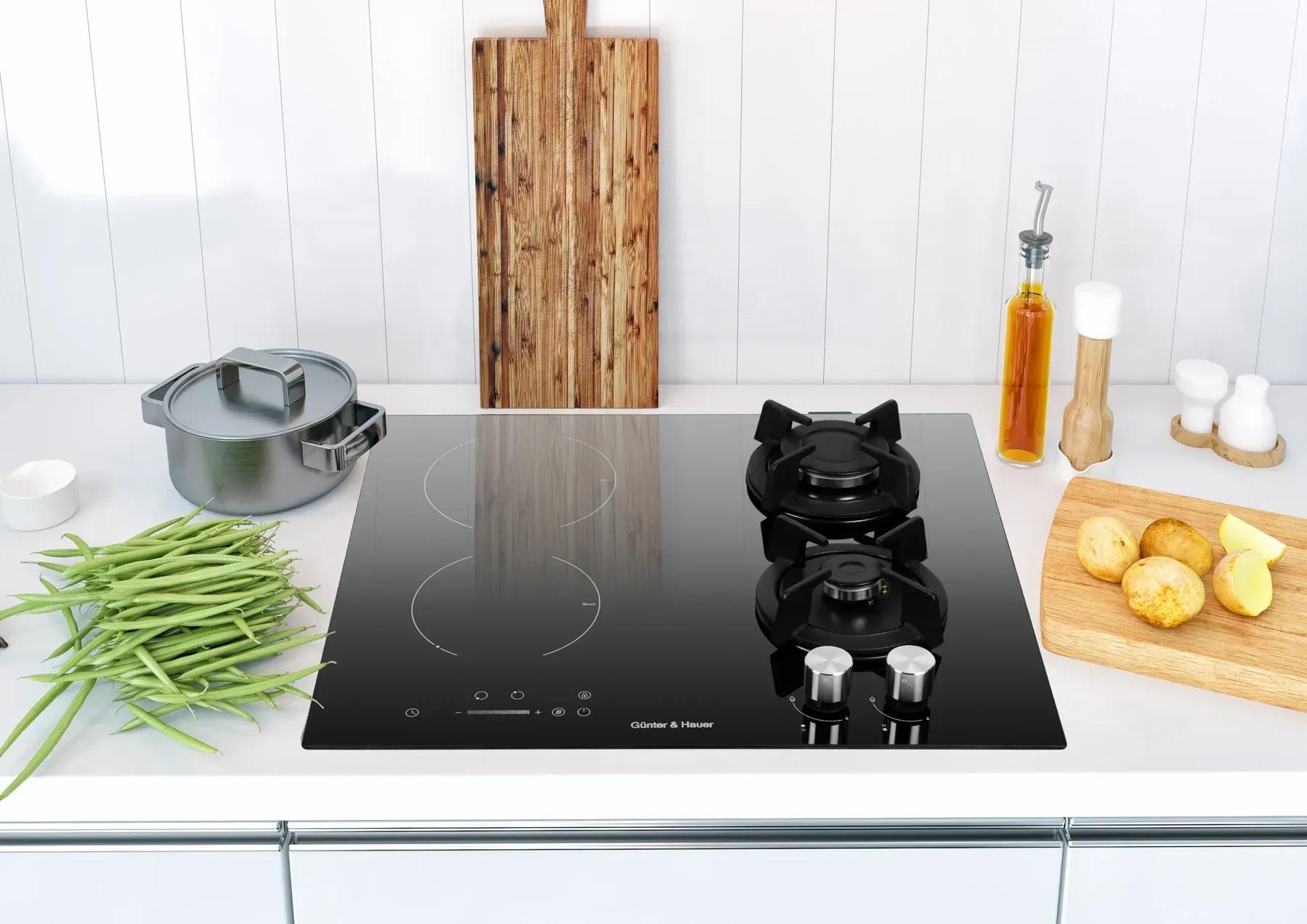 Варочная поверхность комбинированная Gunter&Hauer GHI 622 газ и индукция (28603485) - фото 8 Варочная поверхность комбинированная Gunter&Hauer GHI 622 газ и индукция (28603485) - фото 8