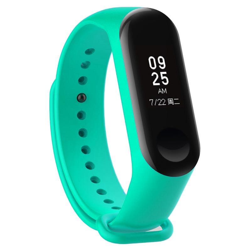 Силиконовый ремешок BeCover для Xiaomi Mi Band 3/4 Green (704128)