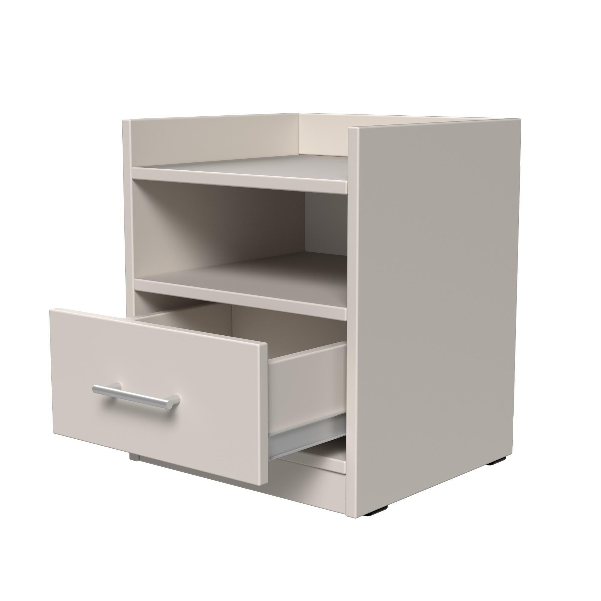 Тумба приліжкова ТП7 SENAM 450х380х350 мм ДСП Кашемір - фото 4 Тумба приліжкова ТП7 SENAM 450х380х350 мм ДСП Кашемір - фото 4