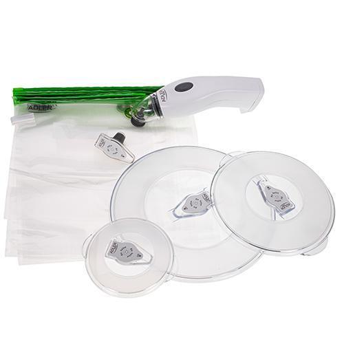 Вакуумный упаковщик и набор пакетов Adler AD 4514 (5905575906038) - фото 2 Вакуумный упаковщик и набор пакетов Adler AD 4514 (5905575906038) - фото 2