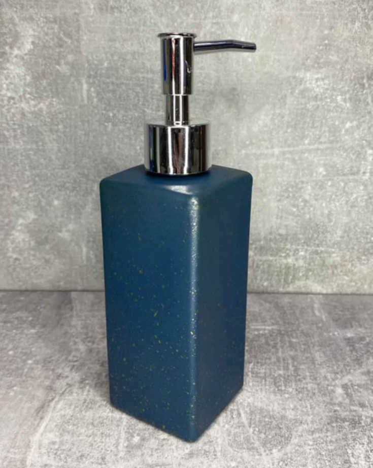 Дозатор для рідкого мила Однотон 11772 350 мл Синій (4571431) - фото 2 Дозатор для рідкого мила Однотон 11772 350 мл Синій (4571431) - фото 2