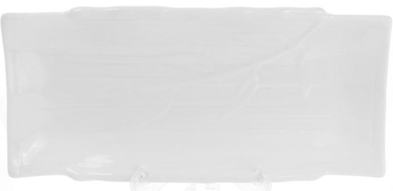 Набор прямоугольных тарелок White City Бамбук 25х12 см для суши фарфор 6 шт. Белый (BD-988-177) - фото 2 Набор прямоугольных тарелок White City Бамбук 25х12 см для суши фарфор 6 шт. Белый (BD-988-177) - фото 2