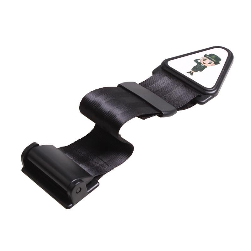 Lопоміжний ремінь безпеки SUNROZ Car Child Safety Belt в автомобіль 30x6 см Чорної (SUN6511)