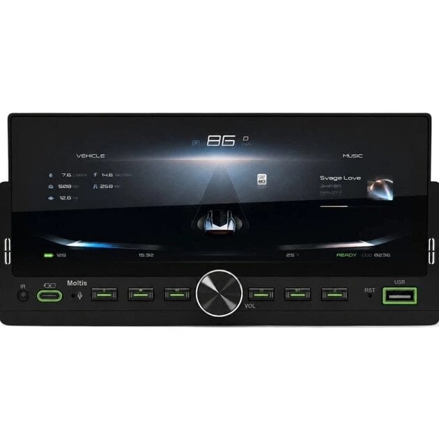 Автомагнитола AMM-11450 6,86" CarPlay Bluetooth USB Type-C FM 4x45 Вт (4856483511450)