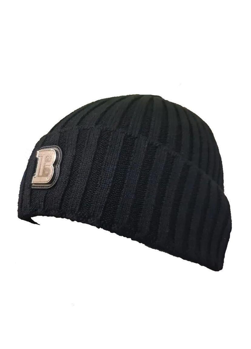 Шапка мужская BURBERRY Hats Baret BR-1786 Black