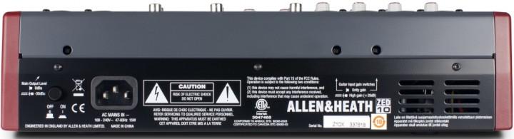 Пульт микшерный Allen&Heath ZED10 (1317947635) - фото 6 Пульт микшерный Allen&Heath ZED10 (1317947635) - фото 6