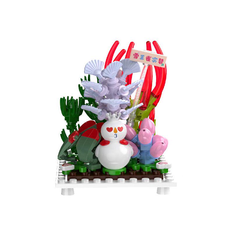 Конструктор детский Jaki пластиковая колба/фигурка Multicolor (162933)