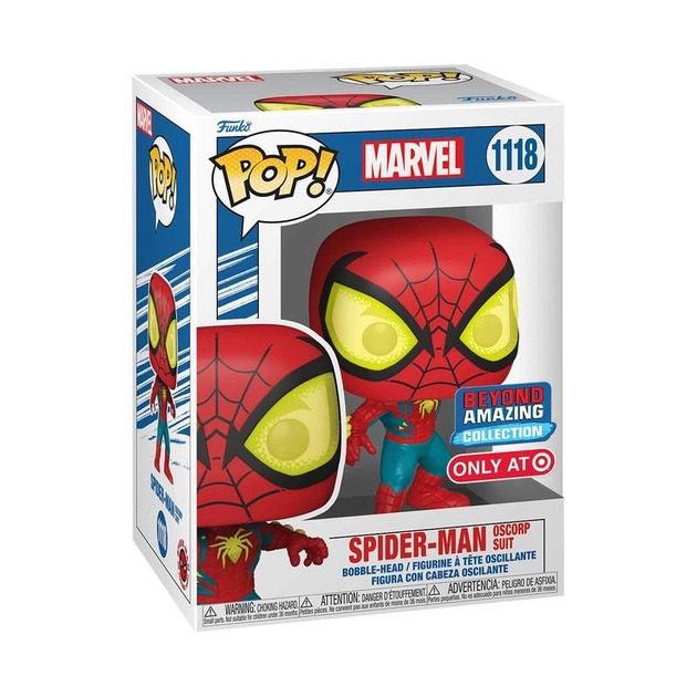 Фигурка Funko Pop Marvel Spider-Man Oscorp Suit (14758751) - фото 2