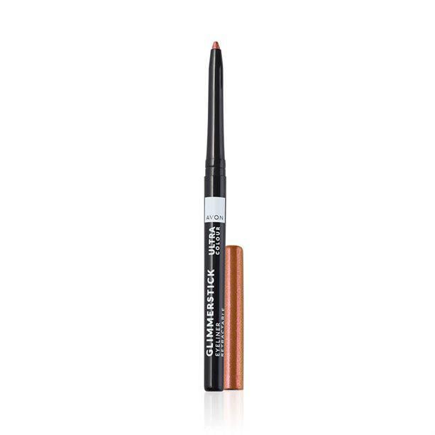 Карандаш для глаз мерцающий Avon Красный костер Bonfire Red 0,28 г (158511379)